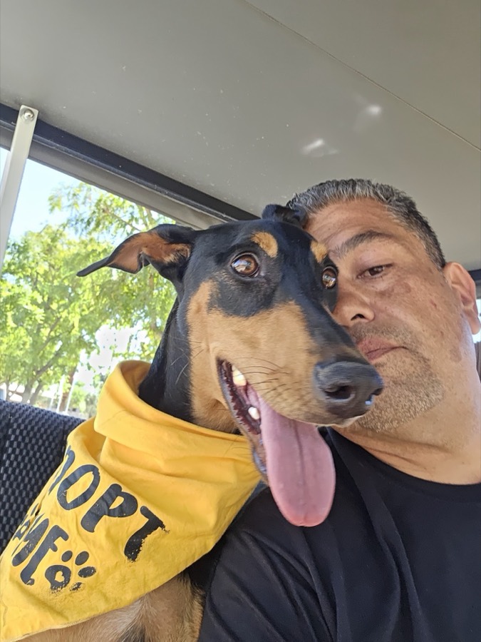Legacy Healing Foundation team and volunteers with a rescued dog
